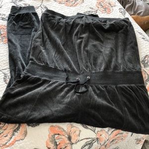 NY&Co Velour Jumpsuit